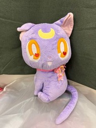 全新正品 Sailor Moon 美少女戰士 黑貓 Luna 路娜 40cm 大公仔