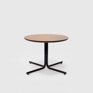TEMPO 實木咖啡桌茶几邊桌-棕/圓60及75 /高45