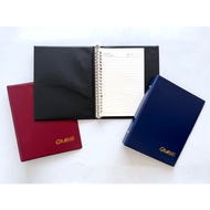Campus A5 Binder Folder with Leather Cover