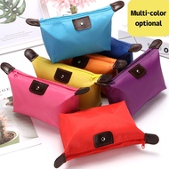 【Local Delivery】Original Korean Style Dumpling Cosmetic Bag Simple Fashion Girls Small Objects Hand Holding Bags