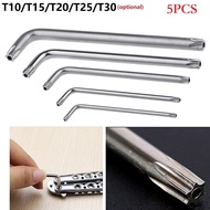 [QM]5PCS  for T30  for T20  for T25 For T10  for T15 Double-End 2-way  for Torx Screwdriver Spanner 