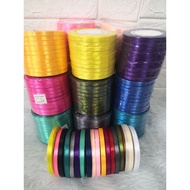 25yd/ROLL 0.6 CM(1/4")SATIN REBEN/RIBBON/REBEN/RIBBON