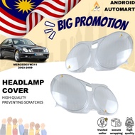 MERCEDES W211 2003-2009 HEADLAMP COVER / HEADLAMP LENS / HEADLIGHT COVER / HEADLIGHT LENS
