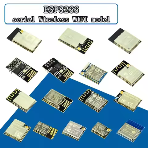 ESP8266 serial WIFI model ESP-12 12E 12F 12S 07 07S 01 01S M1 M2 ESP32-S WROVER 32U 02 A1S Authentic