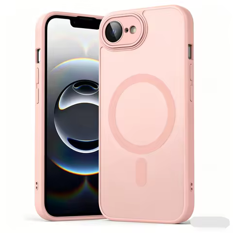 Magnetic Magsafe Wireless Charge Case For iPhone 16e Hybrid Shockproof Cover For iphone 16e Transluc