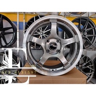 NEW SPORT RIM 16 INCH RM1280 4PC 4X114.3 IRIZ PERSONA WAJA LIVINA  (KENA BELI 2KALI 1PAY 2PC 1BOX PO