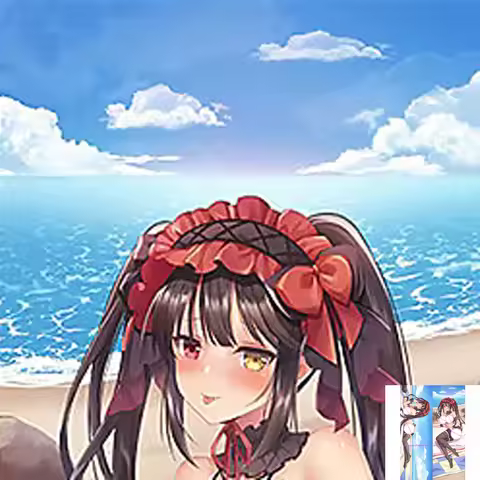 Anime Pillow Cover Dakimakura Kurumi Tokisaki 2 Side Printed Hugging Body Pillowcase Cushion Cover B