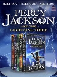 Percy Jackson The Lightning Thief 1-5 Books, By Rick Riordan