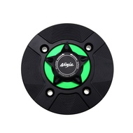 CNC รถจักรยานยนต์ถังน้ำมันเชื้อเพลิงฝาครอบ Keyless สำหรับ Kawasaki Ninja 400 650 ZX-6R Z900 Z650 Z40