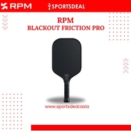 RPM Blackout Friction Pro 14mm Elongated Pickleball Paddle