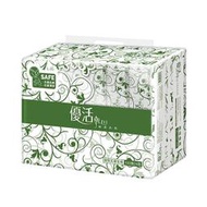 兔龍集團超市:優活抽取式衛生紙 100抽x24*4(箱)