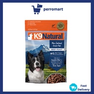 K9 Natural Freeze Dried Beef Feast Dog Dry Food [2 Sizes]