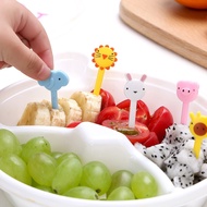 Reusable Fruit Toothpick Skewer Party Decoration Plastic Sticks Fruit Cocktail