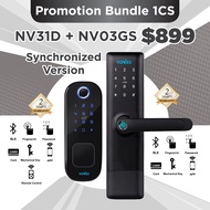 NOVAS Bundle 1CS Promo (Synchronized Version) | NV03GS Smart Digital Gate Lock and NV31D Smart Digital Door Lock | FREE INSTALLATION