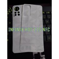 Skin Carbon INFINIX HOT 11s NFC  Back Skin Carbon Armor DIAMOND Skin Premium Handphone