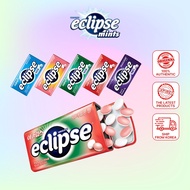 Eclipse Sugar Free Candy Set (4 Packs) – 6 Flavors: Peppermint, Spearmint, Peach, Blackcurrant, Stra