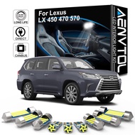 AENVTOL Canbus For Lexus LX 450 470 570 LX450 LX470 LX570 1996 1997 2006 2015 2016 2020 Car LED Inte