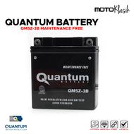 QUANTUM QM5Z-3B (5L) NO MAINTENANCE BATTERY (12V-5.5-5.7 AH) NON-SPILLABLE MOTORCYCLE ELECTROLYTE FILLED BATTERY 1PC