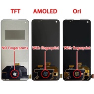 XD Super TFT สำหรับ DN2101 LCD OnePlus Nord 2 Nord2 5G หน้าจอ DN2103หน้าจอสัมผัสดิจิทัลแผงประกอบสำหร