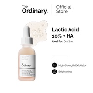 The Ordinary Lactic Acid 10% + HA - 30mL | Exfoliating Serum, Smooth Skin, Brightening