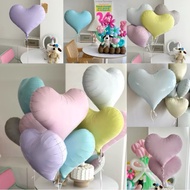 Retrol colored heart-shaped balloon 20" birthday decoration