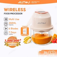 ALLTOU Mixer Blender Type-C Processor 350ML For All Feeding Needs Wireless Baby Food Maker