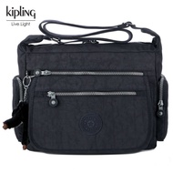 กระเป๋าแมสเซนเจอร์ใบใหญ่ Kipling ใหม่กระเป๋ามีฝาปิดผ้าไนลอนกันน้ำกระเป๋าเดินทางกระเป๋าสำหรับคุณแม่ลำลอง