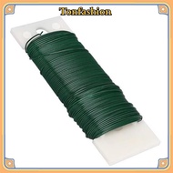 TONFASHION Florist Green Wire, 22 Gauge Floral Arrangements Floral Paddle Wire, DIY Flexible Ribbon 
