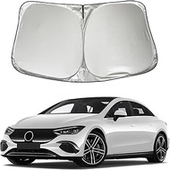 Car Windshield Sun Shade Sunshade Compatible with Mercedes Benz EQE 350 450 4MATIC Sedan (Not for EQ