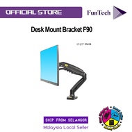 NB F80 17 to 27 Inch Gas Strut TV Monitor Desktop Bracket Holder Mount