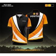【FREE CUSTOME】SSLG Full Sublimation Unisex Polo Shirt﻿
