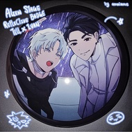 [AmaiAme] Alien Stage fanart Reflective Badge