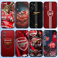 for Huawei P10 P20 P30 Lite Pro Y5P Y6P Y7A Y8P F6J4 Arsenal 8Y11 Soft Black TPU Phone Case