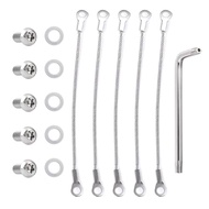 Baaletc Anti-Theft Security Chain for Google Nest Cam Outdoor/Indoor, Durable Security Chain Nest Ca