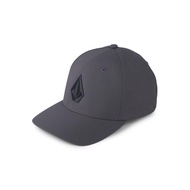 VOLCOM MCP STONE TECH FLEXFIT DELTA HAT PEWTER - Pewter, S/M