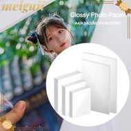 MEIGUII Glossy Photo Paper, High Gloss A4 3R 4R 5R 6R A5 A6 Inkjet Printing Photo Paper, Quick Dry 1