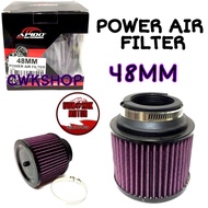 APIDO 48MM POWER AIR FILTER APIDO 48MM