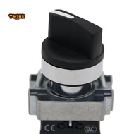 Rotary Switch IP65 Rating Double-position ABS Plastic On-closed Contact