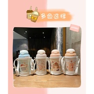 304 Stainless Steel Straw Mug Thermos Water Bottle