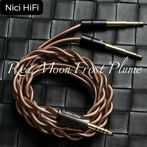 Nici HiFi-20 2-conductor Headphone Cable for Meze 99 Classic/99 Noir/99 Neo/109 Pro/Liric XLR 4.4mm 