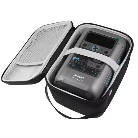 BIBOYOU Hard EVA Outdoor Travel Box Carrying Cover Storage Bag Case for Anker SOLIX C300 DC Power Ba