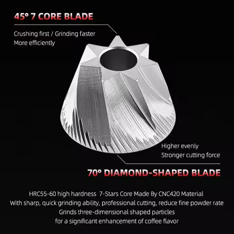 MHW-3BOMBER R3 Manual Coffee Grinder,Portable Espresso Bean Grinders,Stainless Steel Manual Coffee M