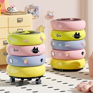 [Hot-Selling Furniture Goods] Dopamine Trash Can Household 2025 New Style Large-Capacity Light Luxur