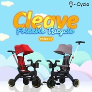 Sepeda Lipat Roda Tiga I-Cycle Cleave TC-2199 / Foldable Tricycle