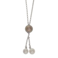 MIKIMOTO  Necklace Akoya Pearl/K18 white gold Women