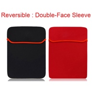 Reversible Black Color Laptop Sleeve For 17/17.3 Inch Laptop