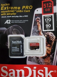 全新/未開封Brand new- SanDisk Extreme Pro(512GB)