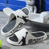 Inaso Sendal Pria Sport Selop Sandal Slide Rumah Karet Pria Korean Olahraga Slippers Cowok Slop Anti