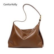 Canita Kolly New Style Genuine Leather Female Bag Tote Bag Shoulder Armpit Bag Large Capacity