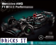Lepin Mercedes AMG F1 Formula 1 Racing Car Building Block Brick Toy Compatible Set
